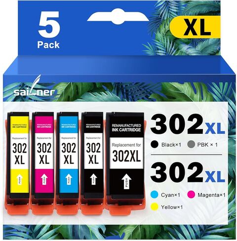 SAILNER 212XL 212 Ink Cartridges for Epson Printer Remanufactured Ink Cartridge Replacement for Epson 212 Ink Cartridges for Epson XP-4100 Ink Cartridges XP-4105 WF-2850 WF-2830 for Epson 212 in Saudi Arabia
