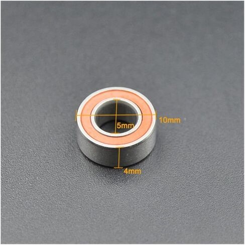 High Speed Hybrid Ceramic Bearing SMR105 Stainless Steel MR105 2RS 1050 5x10x4mm Inner Diameter 5mm Miniature Ball Bearings(10Pcs) in Saudi Arabia