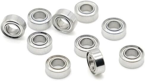 10Pcs 4x7x2.5mm SMR74ZZ ABEC-9 Stainless Steel Bearing for Reel Handles Bearing for Fishing Reel Bearing(SMR85ZZ 5X8X2.5) in Saudi Arabia