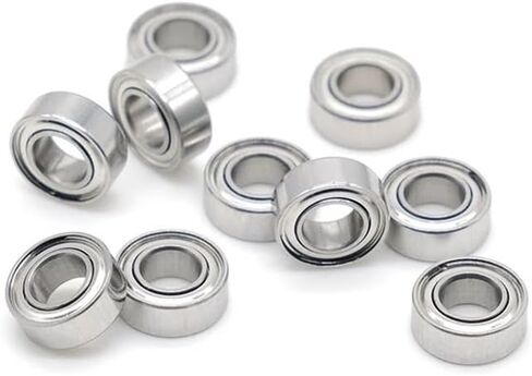 10Pcs 4x7x2.5mm SMR74ZZ ABEC-9 Stainless Steel Bearing for Reel Handles Bearing for Fishing Reel Bearing(SMR85ZZ 5X8X2.5) in Saudi Arabia