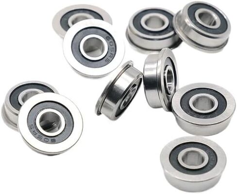 10pcs F605-2RS Bearing 5 * 14 * 5 Mm ABEC-7 Flanged Miniature F605 RS Ball Bearings F605RS Fit for Voron 3D Printer in Saudi Arabia