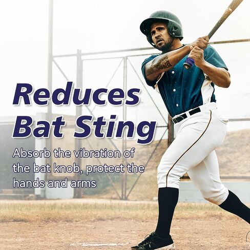 MIPREZT 5 حزم البيسبول الخفافيش قبضة الاختناق حلقات الاختناق حلقة البيسبول الكرة اللينة Teeball Tball الخفافيش الاختناق حلقة الخفافيش مقبض البيسبول الملحقات الخفافيش - اللون الوردي in Kuwait