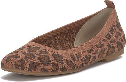 Lucky Brand Women's DANERIC Ballet Flat, Brownstone, 9 in Saudi Arabia