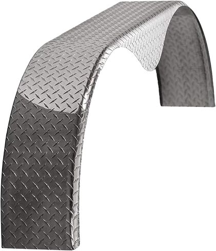 شحن مقطورة الألومنيوم لوحة الماس ترادف دمعة Fender 10x72x20 | 1 حزمة | ترادفي مقطورة المصدات | مصدات مقطورة القوارب in Kuwait