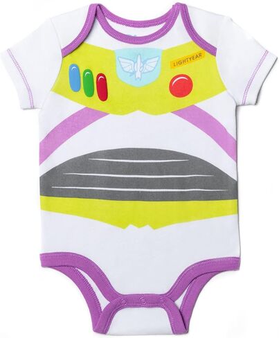 Disney Mickey Mouse Newborn Baby Boys Cosplay Bodysuit and Hat Set Mickey Mouse/Black 0-3 Months in Saudi Arabia