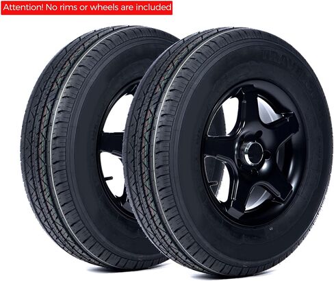 مجموعة من 2 Travelstar HF288 ST175/80R13 97M D تصنيف 8 Ply Deep Tread Tream (ST) in Kuwait