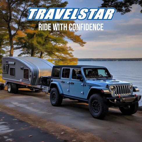 مجموعة من 2 Travelstar HF288 ST175/80R13 97M D تصنيف 8 Ply Deep Tread Tream (ST) in Kuwait
