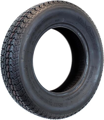 eCustomrim 2-Pack Trailer Tires ST175/80D13 DEEP TREAD LRB Bias Ply 1100 Lbs. - 2 Year Warranty w/Free Roadside in Saudi Arabia