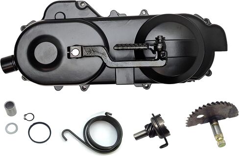 غلاف حزام محرك محرك قصير كامل للدراجات البخارية الصينية مع غطاء 50cc 139qmb Gy6 Tao Tao Jonway مع Gears و Lever in Kuwait