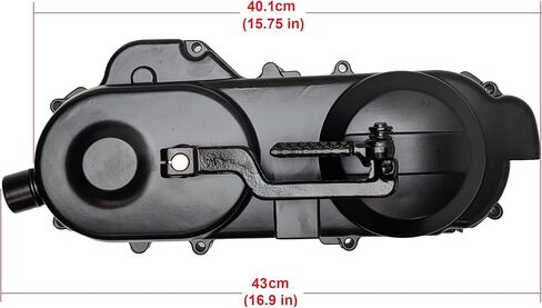 غلاف حزام محرك محرك قصير كامل للدراجات البخارية الصينية مع غطاء 50cc 139qmb Gy6 Tao Tao Jonway مع Gears و Lever in Kuwait