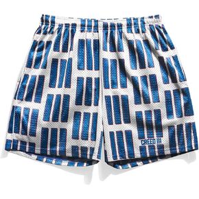 Chalk Line Creed 3 Bars Pattern Retro Shorts in Kuwait