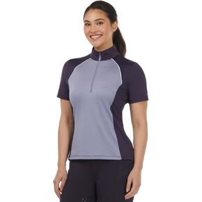 Kerrits Charisma Women Coolcore قميص ركوب الخيل قصير الأكمام-أداء عالي ، تبريد ، فتيل الفروسية. in Kuwait