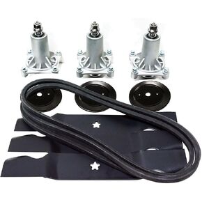 54" Deck Rebuild Kit Fits 187292 153535 187256 196103 3 3/4"-Center to Center Double Hex Id-Pulley Specifications .187"-Thickness 7 1/2"-Height in Saudi Arabia