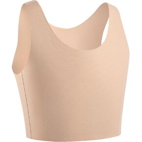 XUJI Transgender FTM Breathable Seamless Half Chest Binder in Saudi Arabia