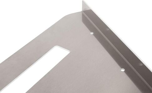 Mytee Products Heavy Duty 24"x24"x60" Steel Underbody Trailer Tool Box with Mounting Brackets – Mirror Finish Barndoor Style Single Door & T-Handle Lock – Weld-On Bracket Mounting Kit in Kuwait