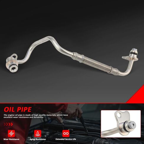 11427588933 Supercharger Oil Pipe for BMW 2011-2019 125i 220i 320i 328i 420i 428i 528i 520i Xdrive20i in Saudi Arabia