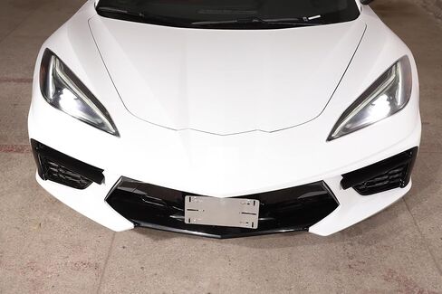 CHEAYAR Front Headlight Trim Cover Compatible with Chevrolet Corvette C8 2020-2024 Smoked Front Light Lamp Cover Guard Trim Frame Protect Decorative Accessories (Smoky Black) in Saudi Arabia