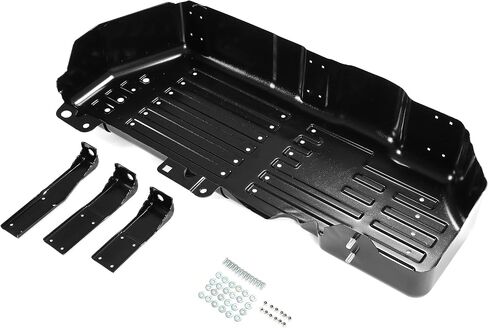 Kojem Fuel Tank Skid Plate Guard Compatible with 05-10 Jeep Grand Cherokee/ 06 Commander/ 08-09 Commander Replacement for 52090270AF in Saudi Arabia