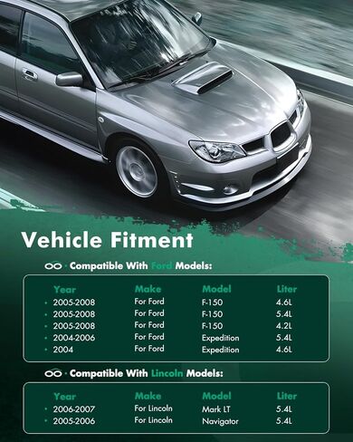 استبدال المبرد SCITOO 2818 لـ 2005-2008 لفورد F-150 4.2L 4.6L 5.4L 2004-2006 لفورد إكسبيديشن 5.4L 2006-2008 لنكولن لمارك LT 5.4L RK1129 in Kuwait