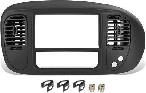 DNA MOTORING OE Style Dash Panel Bezel Compatible with 97-03 Ford F150 / 04 F150 Heritage / 97-02 Expedition 2WD, Gray, ZTL-Y-0305-GY in Saudi Arabia