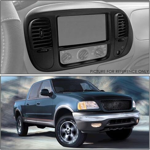 DNA MOTORING OE Style Dash Panel Bezel Compatible with 97-03 Ford F150 / 04 F150 Heritage / 97-02 Expedition 2WD, Gray, ZTL-Y-0305-GY in Saudi Arabia