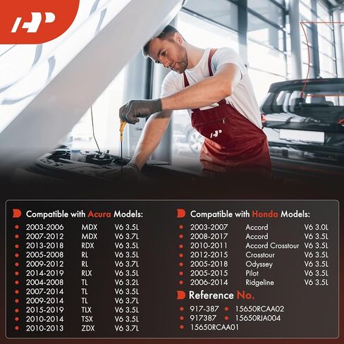 A -Premium Engine Oil Dipstick متوافق مع نماذج Honda & Acura - Accord Crosstour ، Pilot ، Odyssey ، Ridgeline ، Mdx ، RDX ، TLX ، TSX ، TL ، RLX ، ZDX ، RL ، in Kuwait