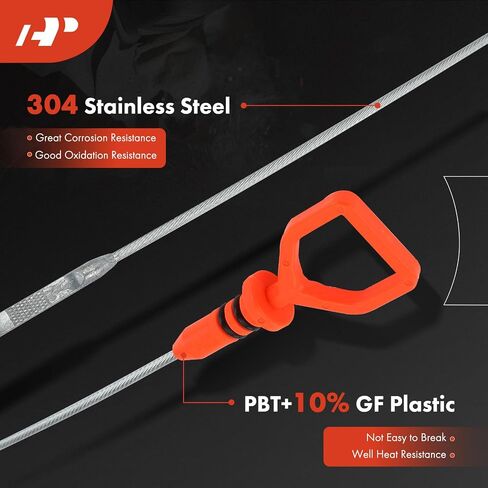 A -Premium Engine Oil Dipstick متوافق مع نماذج Honda & Acura - Accord Crosstour ، Pilot ، Odyssey ، Ridgeline ، Mdx ، RDX ، TLX ، TSX ، TL ، RLX ، ZDX ، RL ، in Kuwait