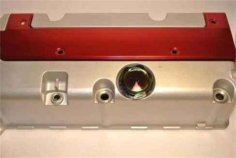 Black Red Blue Aluminium Coil Coil Cover Cover Park Slug For Honda for DoHC for VTEC K20 K24 K Series (Black) in Kuwait