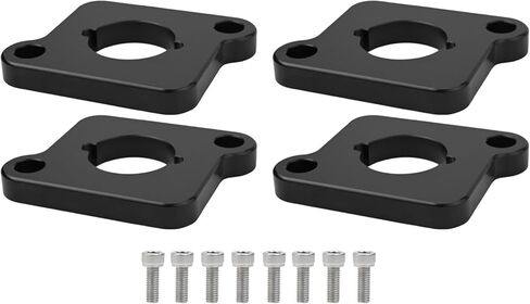 لوحات محول Coilpack Coilpack Billet for Golf for Jetta A4 A6 TT 1.8T إلى 2.0TFSI لـ S3 1996-2003 (MK1-8L) 1.8T 20V محركات (أسود) in Kuwait