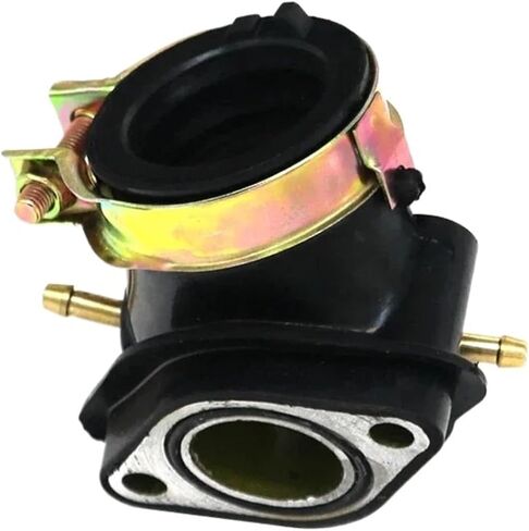 لدراجة نارية LMODRI GY6 125CC 150CC مدخل مدخل أنابيب مدخل الدراجات النارية ل ATV GO KART لجزء المحرك (2 أنابيب) in Kuwait