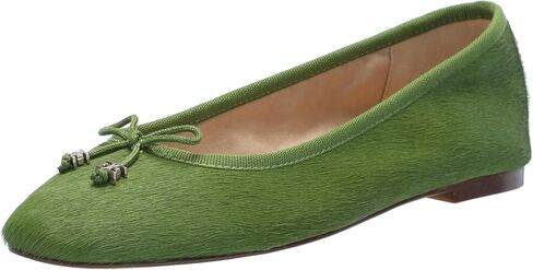 حذاء باليه مسطح للسيدات من Sam Edelman Felicia Luxe - - Cuoio، بني، 8 Medium US in Saudi Arabia