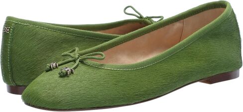حذاء باليه مسطح للسيدات من Sam Edelman Felicia Luxe - - Cuoio، بني، 8 Medium US in Saudi Arabia