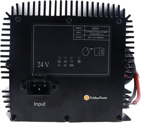 FridayParts 24V 25A Battery Charger 1450029 300755 300909 Compatible for Upright/Snorkel Lift in Saudi Arabia