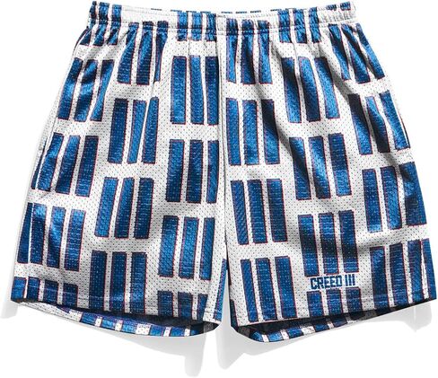Chalk Line Creed 3 Bars Pattern Retro Shorts in Kuwait