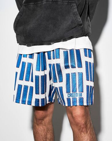 Chalk Line Creed 3 Bars Pattern Retro Shorts in Kuwait