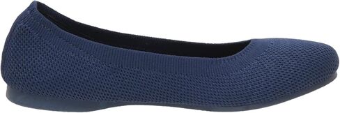 CUSHIONAIRE Women's Tyra Knit Flat with +Memory Foam and Wide Widths Available, Black 7.5 W in Saudi Arabia