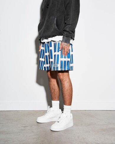 Chalk Line Creed 3 Bars Pattern Retro Shorts in Kuwait