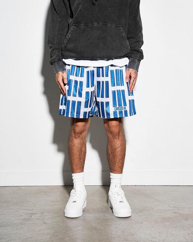 Chalk Line Creed 3 Bars Pattern Retro Shorts in Kuwait