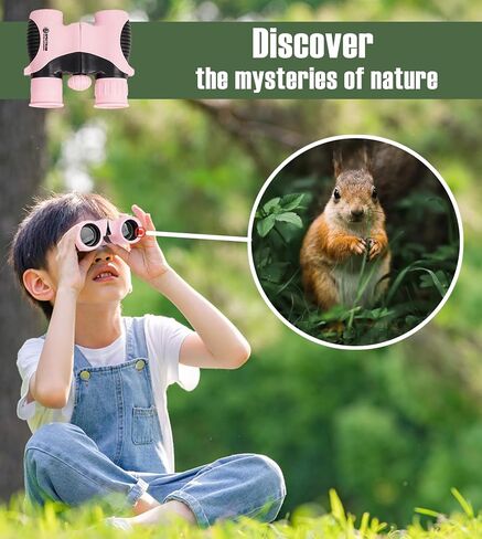 SpectrumOI Binocular for Kids,10X25 Kid Binoculars, Binoculars for Kids 8-12, Toy Binoculars for Kids 5-7 in Saudi Arabia