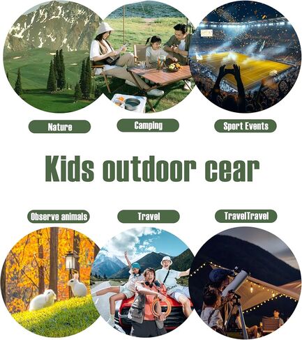 SpectrumOI Binocular for Kids,10X25 Kid Binoculars, Binoculars for Kids 8-12, Toy Binoculars for Kids 5-7 in Saudi Arabia