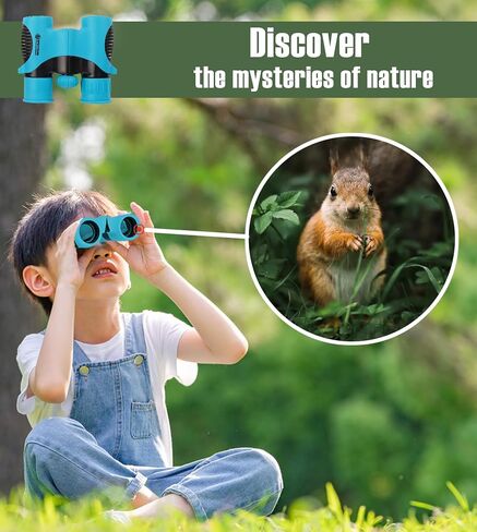 SpectrumOI Binocular for Kids,10X25 Kid Binoculars, Binoculars for Kids 8-12, Toy Binoculars for Kids 5-7 in Saudi Arabia