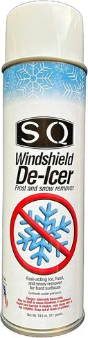 مزيل SQ Windshield De-icer Frost و Snow ، 6 عبوات ، 14.5 أوقية لكل علبة (6) in Kuwait