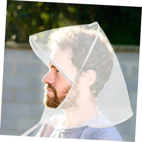 SAFIGLE Clear Rain Bonnet Hair Styling Protector Lightweight Rainproof Hat for Women for Rainy Days Comfortable in Saudi Arabia
