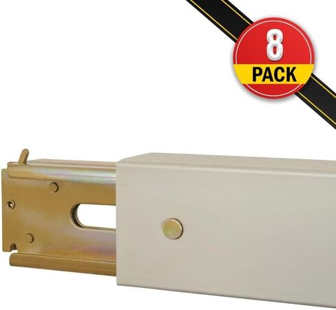 MyTee Products 2 Pack 92–103 "قابلة للتعديل E-Track Load Bar-3000 رطل WLL شعاع شحن من الألومنيوم الشاقية مع قفل سهلة الإصدار-شعاع السطح المزيج للمقطورات المغلقة والشاحنات in Kuwait