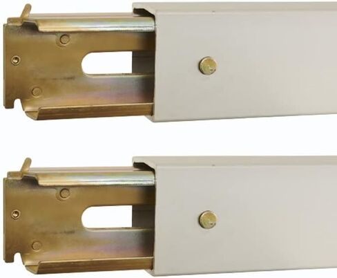 MyTee Products 2 Pack 92–103 "قابلة للتعديل E-Track Load Bar-3000 رطل WLL شعاع شحن من الألومنيوم الشاقية مع قفل سهلة الإصدار-شعاع السطح المزيج للمقطورات المغلقة والشاحنات in Kuwait
