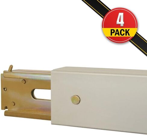MyTee Products 2 Pack 92–103 "قابلة للتعديل E-Track Load Bar-3000 رطل WLL شعاع شحن من الألومنيوم الشاقية مع قفل سهلة الإصدار-شعاع السطح المزيج للمقطورات المغلقة والشاحنات in Kuwait