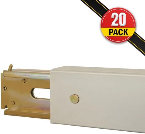MyTee Products 2 Pack 92–103 "قابلة للتعديل E-Track Load Bar-3000 رطل WLL شعاع شحن من الألومنيوم الشاقية مع قفل سهلة الإصدار-شعاع السطح المزيج للمقطورات المغلقة والشاحنات in Kuwait