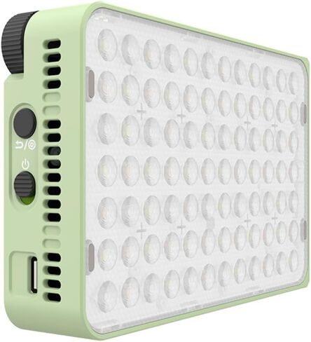 amaran Ace 25x Light Kit Bi-Color Pocket LED Light,Boost Mode to 32W Mini On Camera Video Light,2700K~6500K Support Magnetic Attraction and App Control with Carrying Case,Mini Tripod,Grid (White) in Kuwait