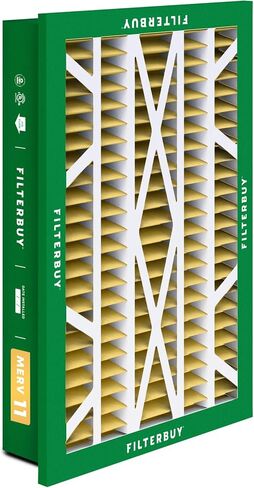 Filterbuy 20x20x5 Air Filter MERV 11 Allergen Defense (4-Pack), Pleated HVAC AC Furnace Air Filters Replacement for Honeywell FC100A1011, Lennox X0585 & More (Actual Size: 19.63 x 19.88 x 4.38 Inches) in Saudi Arabia