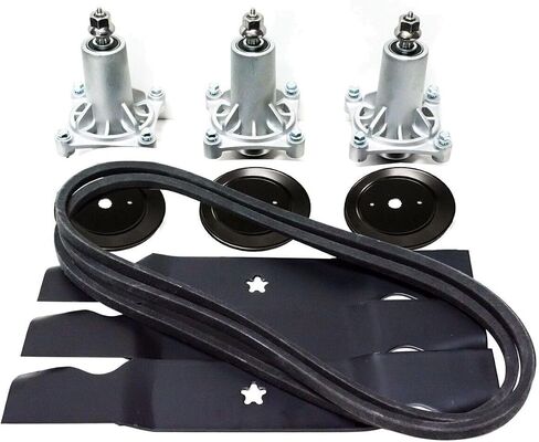 54 "مجموعة إعادة بناء DECK FITS 187292 153535 187256 196103 3 3/4"-Centre to Center Double Hex Id-Pulley المواصفات .187 "-السلم 7 1/2"-HAIGHT in Saudi Arabia